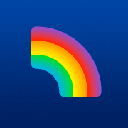 Logo of rainbow